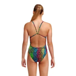 1-delig Meisjes Zwempak Funkita Single Strap -Mode Geest Verkoop 1 delig meisjes zwempak funkita single strap 2