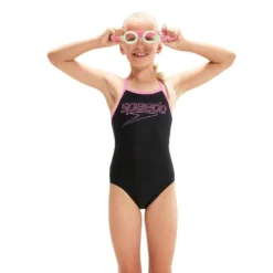 1-delig Meisjes Zwempak Speedo Eco Boom Logo Thinstr Muscleb -Mode Geest Verkoop 1 delig meisjes zwempak speedo eco boom logo thinstr muscleb 2