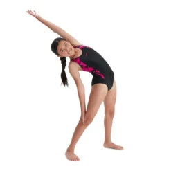 1-delig Meisjes Zwempak Speedo H-Boom Splice -Mode Geest Verkoop 1 delig meisjes zwempak speedo h boom splice 2