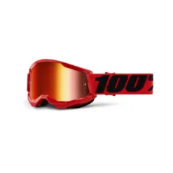 100% Jeugd Crossbril MTB Strata 2 Met Mirror Lens