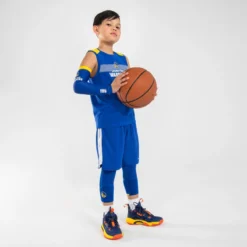 3/4-thermobroek Voor Basketbal Voor Kinderen 500 NBA Brooklyn Nets -Mode Geest Verkoop 34 thermobroek voor basketbal voor kinderen 500 nba golden state warriors blauw 5