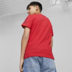 AC Milan FtblCore Graphic T-shirt Voor Jongeren PUMA -Mode Geest Verkoop ac milan ftblcore graphic t shirt voor jongeren puma 4