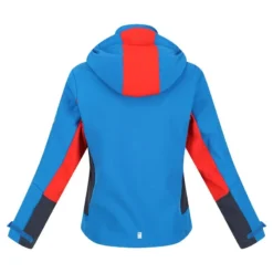 Regatta Acidity Softshell Wandeljas Met Volledige Rits Voor Kinderen - Blauw -Mode Geest Verkoop acidity softshell wandeljas met volledige rits voor kinderen blauw 3