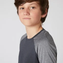 Ademend Technisch T-shirt Voor Kinderen S580 Zwart -Mode Geest Verkoop ademend technisch t shirt voor kinderen s580 zwart 2