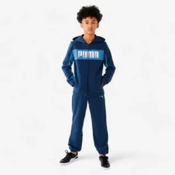 Puma Ademend Trainingspak Voor Kinderen Synthetisch Groen