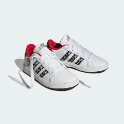 Adidas Grand Court X Marvel Spider-Man Kinderschoenen -Mode Geest Verkoop adidas grand court x marvel spider man kinderschoenen 4