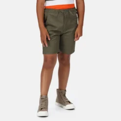 Regatta Alber Korte Wandelbroek Voor Kinderen - Bruin -Mode Geest Verkoop alber korte wandelbroek voor kinderen bruin 4