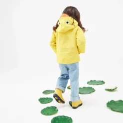 Regatta Animal Waterdichte Regenjas Voor Wandelingen Voor Kinderen - Geel -Mode Geest Verkoop animal waterdichte regenjas voor wandelingen voor kinderen geel 4