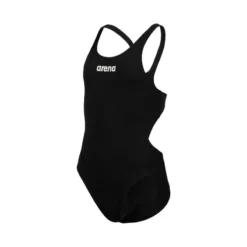 Arena Girl's Team Solid Tech Swimsuit - Black/White -Mode Geest Verkoop arena girls team solid tech swimsuit blackwhite 3