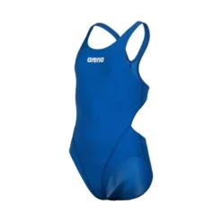 Arena Girl's Team Solid Tech Swimsuit - Royal/White -Mode Geest Verkoop arena girls team solid tech swimsuit royalwhite 4