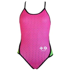 Babbit 4 Kleuren Badpak Voor Meisjes Akron - Fuscia / Groen -Mode Geest Verkoop babbit 4 kleuren badpak voor meisjes akron fuscia groen 2