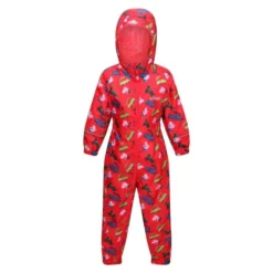 Regatta Baby Pobble Peppa Pig Puddle Suit (Echt Rood)