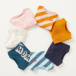 Kindersweater Peuter- En Kleutergym Decat'oons -Mode Geest Verkoop basic sweater voor kinderen roze met motief 4