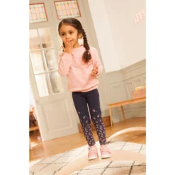 Kindersweater Peuter- En Kleutergym Decat'oons -Mode Geest Verkoop basic sweater voor kinderen roze met motief 9