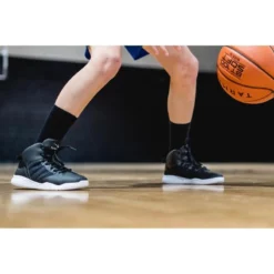 Basketbalschoenen Kinderen Beginners SS100 Zwart -Mode Geest Verkoop basketbalschoenen kinderen beginners ss100 zwart 6