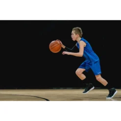Basketbalschoenen Kinderen Beginners SS100 Zwart -Mode Geest Verkoop basketbalschoenen kinderen beginners ss100 zwart 7