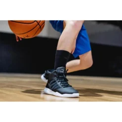 Basketbalschoenen Kinderen Beginners SS100 Zwart -Mode Geest Verkoop basketbalschoenen kinderen beginners ss100 zwart 8
