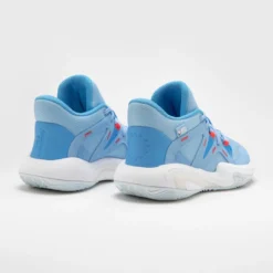 Basketbalschoenen Philadelphia Sixers Kinderen NBA Mid-3-JR -Mode Geest Verkoop basketbalschoenen philadelphia sixers kinderen nba mid 3 jr blauw 4