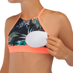 Bikinitop Voor Surfen Meisjes Baha 900 High Neck -Mode Geest Verkoop bikinitop voor surfen meisjes baha 900 high neck zwart 7