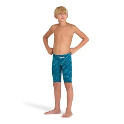 Arena Boys Powerskin Limited Edition ST VOLGENDE Jamm Eh - Schoon Zeeblauw -Mode Geest Verkoop boys powerskin limited edition st volgende jamm eh schoon zeeblauw 3