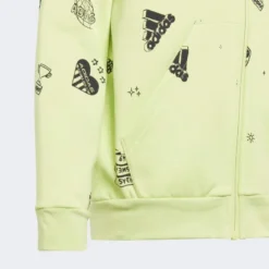 ADIDAS Brand Love Allover Print Ritshoodie Kids -Mode Geest Verkoop brand love allover print ritshoodie kids 4