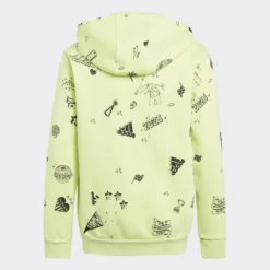 ADIDAS Brand Love Allover Print Ritshoodie Kids -Mode Geest Verkoop brand love allover print ritshoodie kids 5