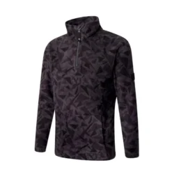 Dare 2b Childrens/Kids Cushy Geometric Half Zip Fleece Top (Zwart) -Mode Geest Verkoop childrenskids cushy geometric half zip fleece top zwart 2