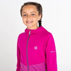 Dare 2b Childrens/Kids Hastily Core Stretch Gerecycleerde Midlayer (Fuchsia) -Mode Geest Verkoop childrenskids hastily core stretch gerecycleerde midlayer fuchsia 2