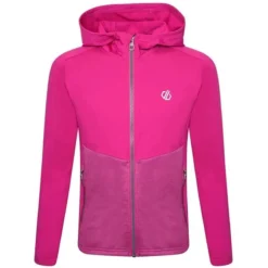 Dare 2b Childrens/Kids Hastily Core Stretch Gerecycleerde Midlayer (Fuchsia)