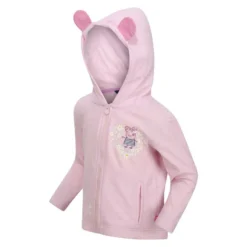 Regatta Childrens/Kids Peppa Pig Floral Fleece Full Zip Hoodie (Roze Mist) -Mode Geest Verkoop childrenskids peppa pig floral fleece full zip hoodie roze mist 3
