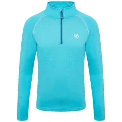 Dare 2b Consist II Ski-tussenlaag Van Met Hele Rits Voor Kinderen - Lichtblauw