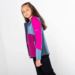 Dare 2b De Hero Core Stretch Wandelfleece Met Volledige Rits Voor Kinderen - Grijs -Mode Geest Verkoop de hero core stretch wandelfleece met volledige rits voor kinderen grijs 3