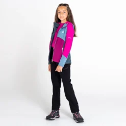 Dare 2b De Hero Core Stretch Wandelfleece Met Volledige Rits Voor Kinderen - Grijs -Mode Geest Verkoop de hero core stretch wandelfleece met volledige rits voor kinderen grijs 4