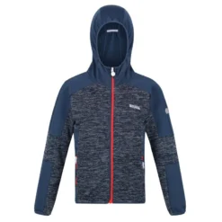 Regatta Dissolver V Wandelfleece Met Volledige Rits Voor Kinderen - Midden Marineblauw -Mode Geest Verkoop dissolver v wandelfleece met volledige rits voor kinderen midden marineblauw 2