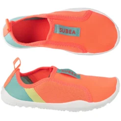 Elastische Waterschoenen Voor Kinderen Aquashoes 120 Beach Party -Mode Geest Verkoop elastische waterschoenen voor kinderen aquashoes 120 koraal 2