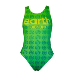 Element Earth Meisjes Badpak Akron - Groen -Mode Geest Verkoop element earth meisjes badpak akron groen 2