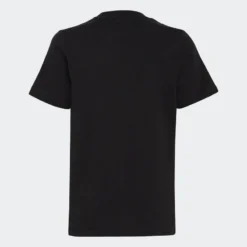 ADIDAS Essentials 3-Stripes Katoenen T-shirt -Mode Geest Verkoop essentials 3 stripes katoenen t shirt 5