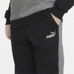 Essentials+ Colourblock Sweatpants Voor Jongeren PUMA -Mode Geest Verkoop essentials colourblock sweatpants voor jongeren puma 4