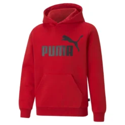 Essentials Hoodie Met Groot Logo Jongeren PUMA