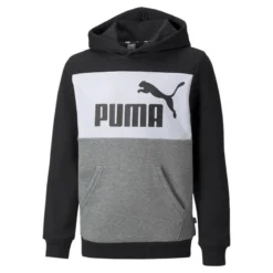 Essentials+ Hoodie Met Kleurblokken Voor Jongeren PUMA