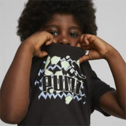 Essentials Mix Match T-shirt Voor Kinderen PUMA -Mode Geest Verkoop essentials mix match t shirt voor kinderen puma 2