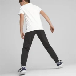 Essentials+ Street Art Sweatpants Voor Jongeren PUMA -Mode Geest Verkoop essentials street art sweatpants voor jongeren puma 4
