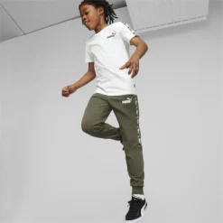 Essentials T-shirt Met Camouflageband Voor Jongeren PUMA -Mode Geest Verkoop essentials t shirt met camouflageband voor jongeren puma 2