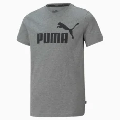 Essentials T-shirt Met Logo Jongeren PUMA -Mode Geest Verkoop essentials t shirt met logo jongeren puma 7