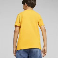 Essentials+ T-shirt Met Tweekleurig Logo Voor Jongeren PUMA -Mode Geest Verkoop essentials t shirt met tweekleurig logo voor jongeren puma 3