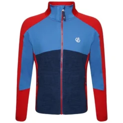 Dare 2b Exception Core Stretch Wandelfleece Met Hele Rits Voor Kinderen