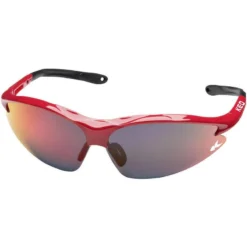 KED Fietsbril Jackai - Rood (Multi-Rood-Mirror)
