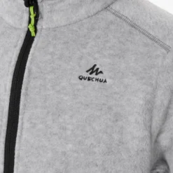 Quechua Fleece Forclaz 500 Kind AllOver -Mode Geest Verkoop fleece jas voor wandelen mh150 grijs kinderen 7 15 jaar 6