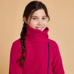 Meisjesfleece Voor Ruitersport -Mode Geest Verkoop fleece voor ruitersport kinderen 100 kardinaalroze 2