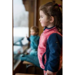 WEDZE Fleece Voor Skiën / Sleeën Peuters MIDWARM -Mode Geest Verkoop fleece voor skien sleeen peuters midwarm roze 5